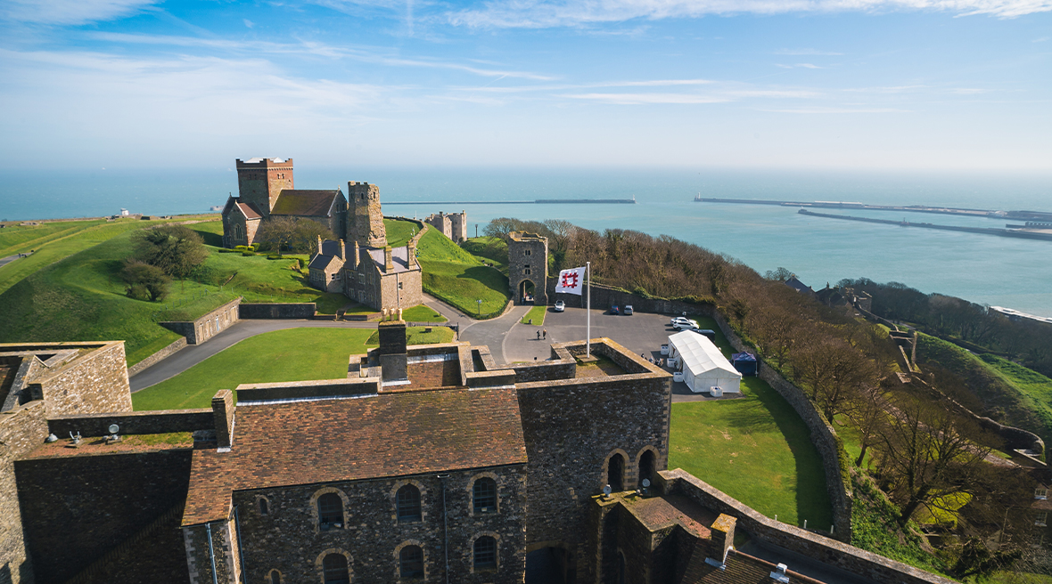 Le château de Douvres, l’un des plus hantés du Royaume-Uni.